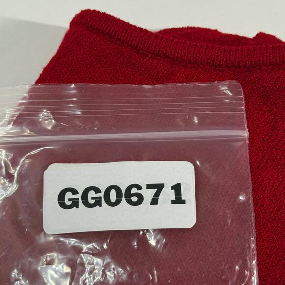 St. John S Womens Red Santana Knit Boxy Tank Power Red Country Club Old Money - Picture 7 of 7